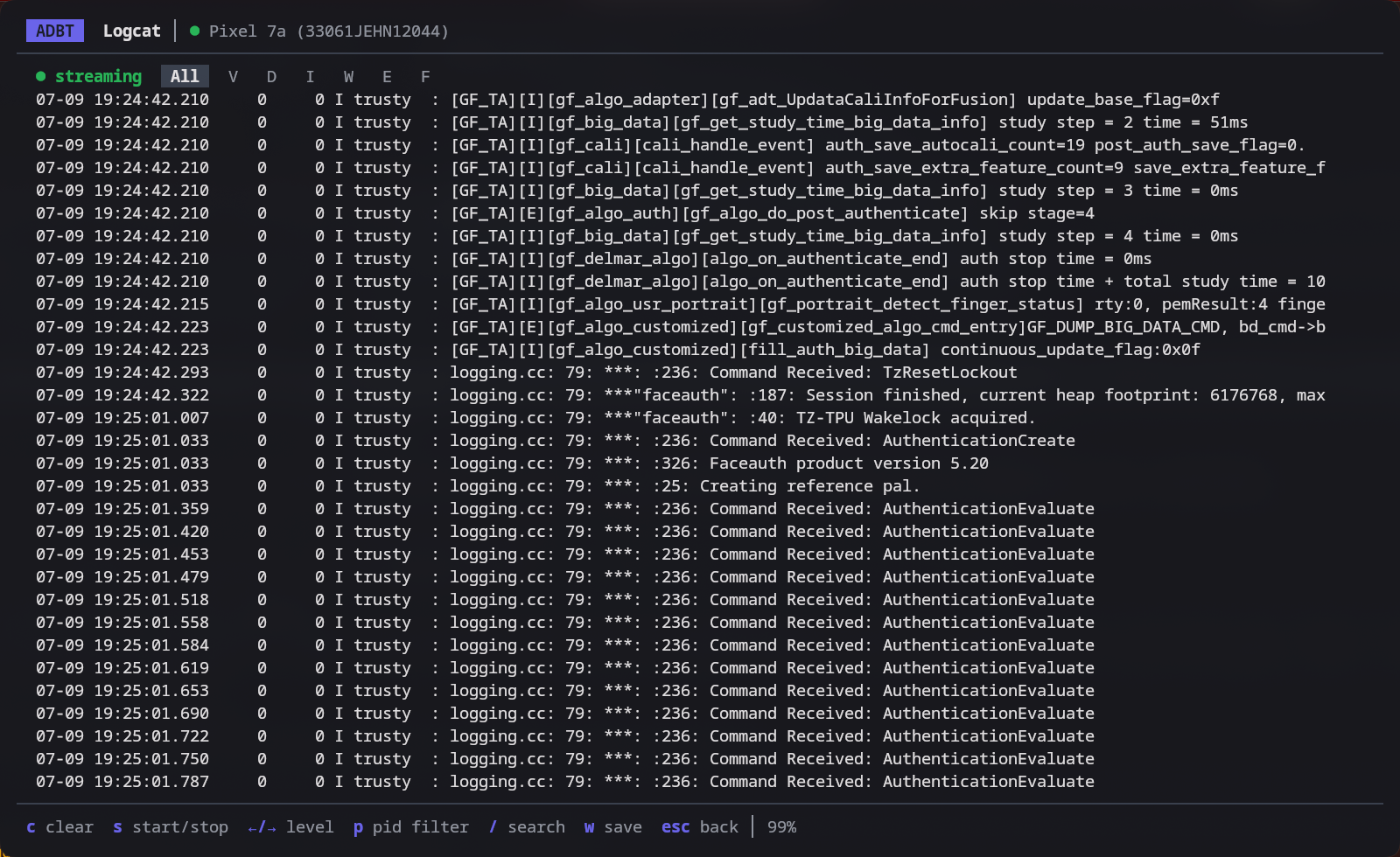 Logcat Viewer